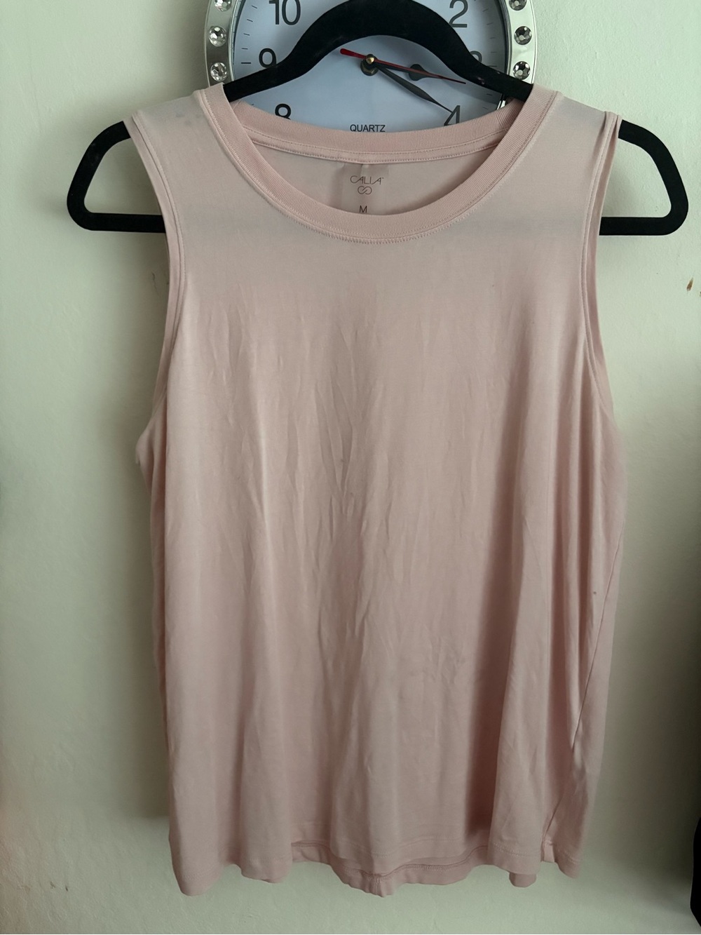 Calia  Soft Blush Pink Sleeveless Tank Top
